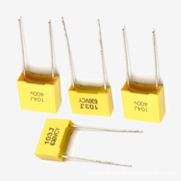 Mini Box 630V Metallized Polyester Film Capacitor (TMCF07)